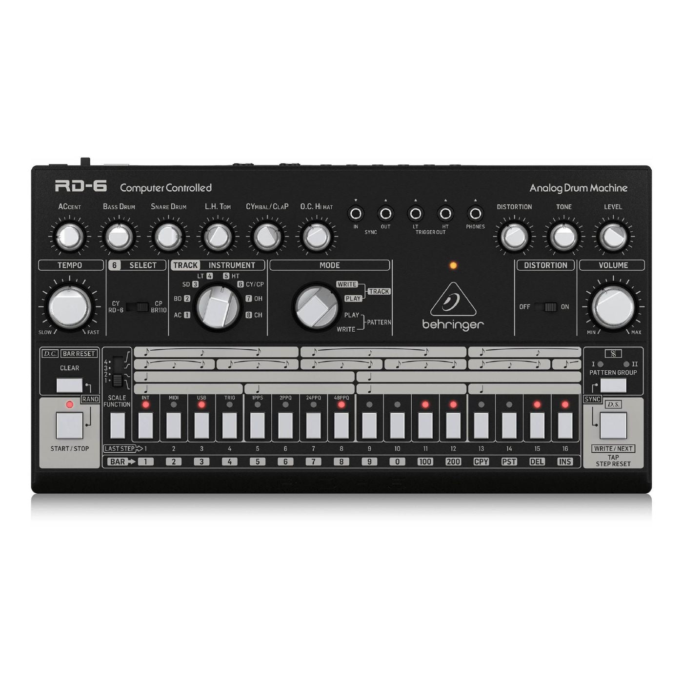 Behringer RD6 BK Analog Drum Machine