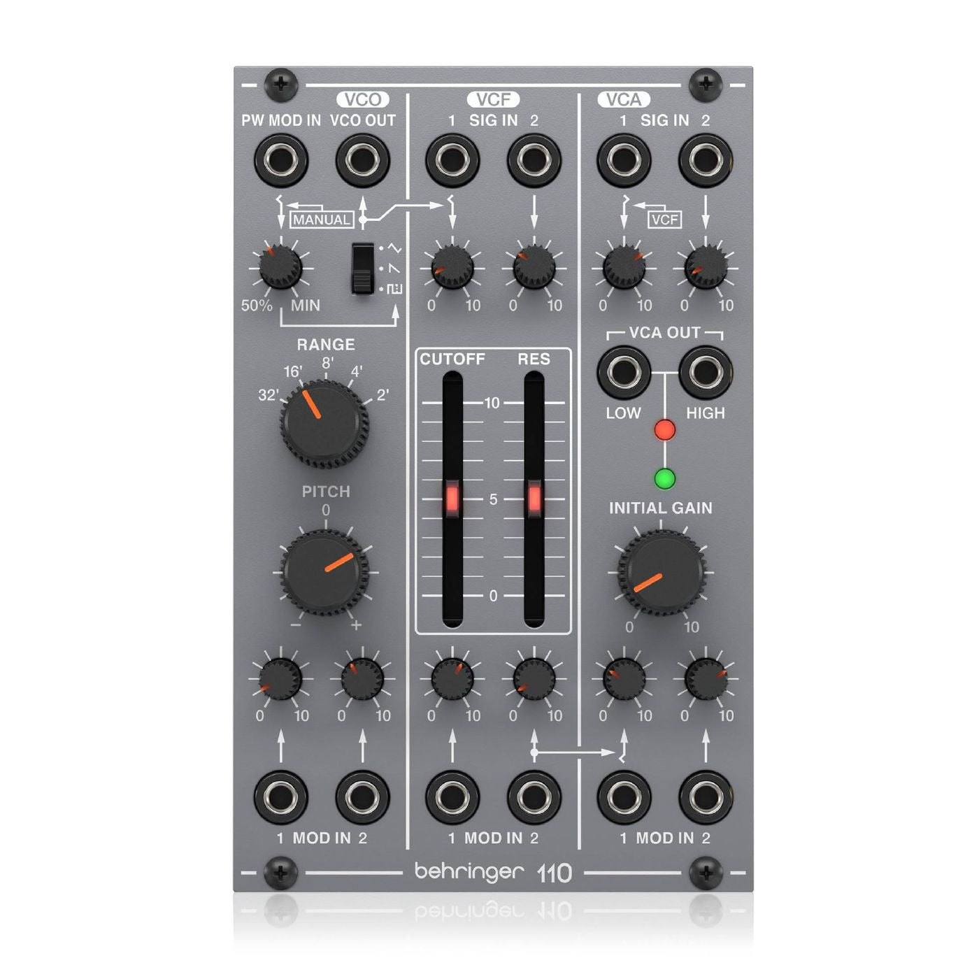 Behringer 110 VCO/VCF/VCA Module for Eurorack