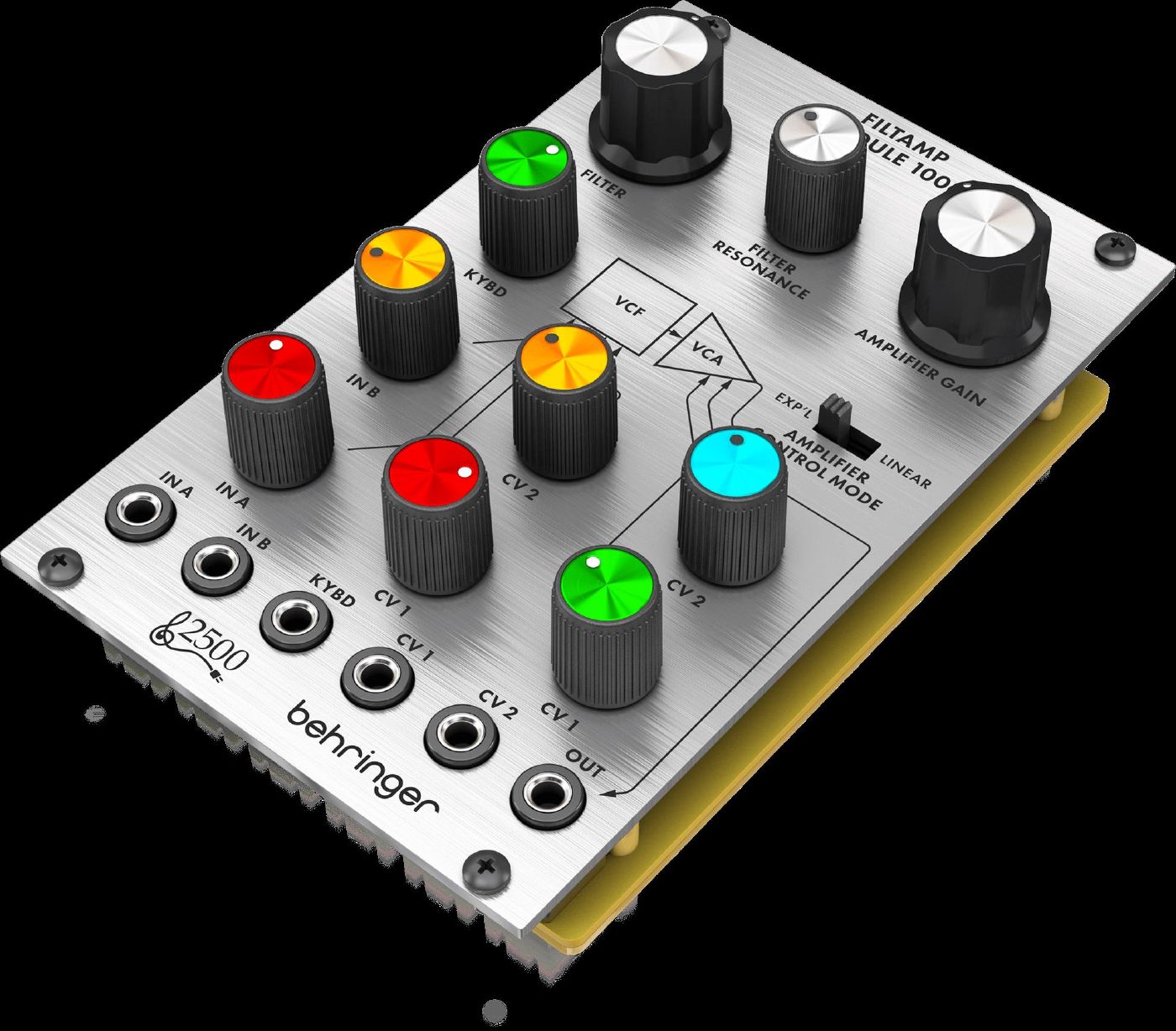 Behringer 1006 Low-Pass VCF & VCA Filtamp Module for Eurorack