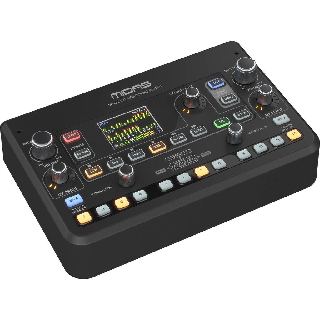 Midas DP48 Dual Channel Personal Monitor Mixer