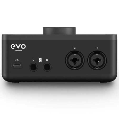 EVO 4 by Audient 2-in/2-out High Performance Audio Interface with Smart Gain