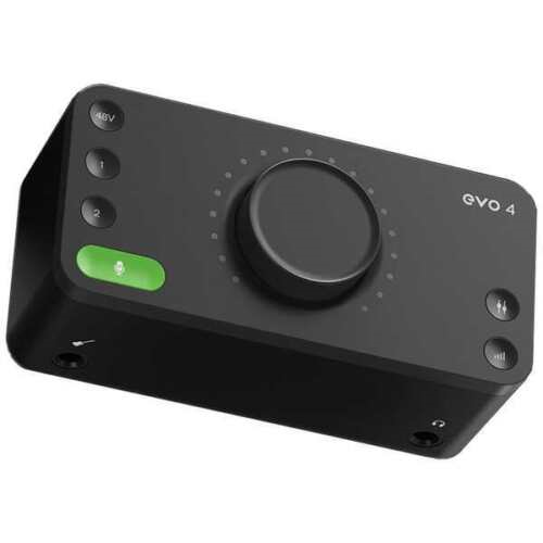 EVO 4 by Audient 2-in/2-out High Performance Audio Interface with Smart Gain