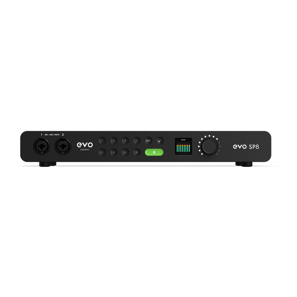 Audient EVO SP8 8 Channel Smart Microphone Preamp and AD/DA Converter