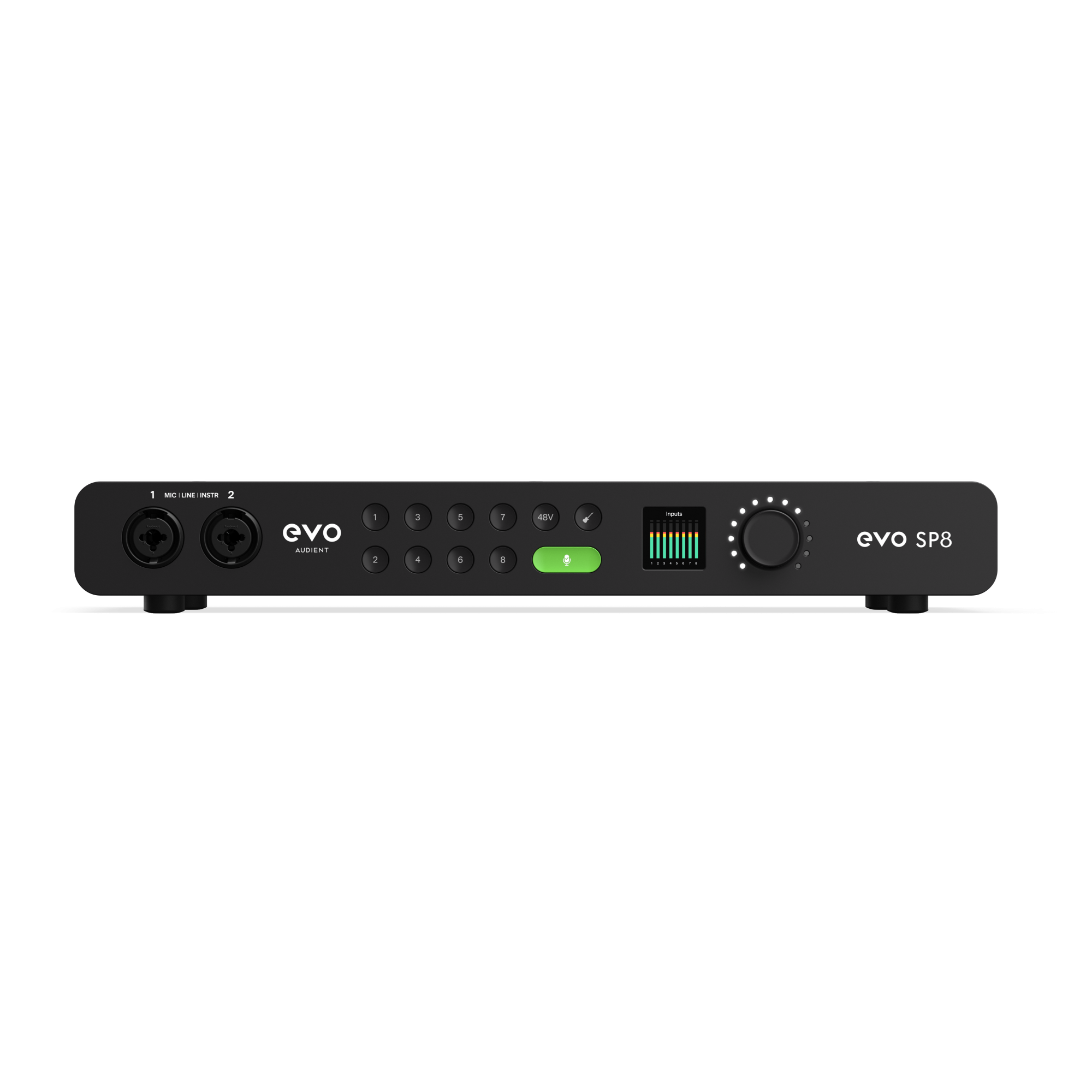 Audient EVO SP8 8 Channel Smart Microphone Preamp and AD/DA Converter