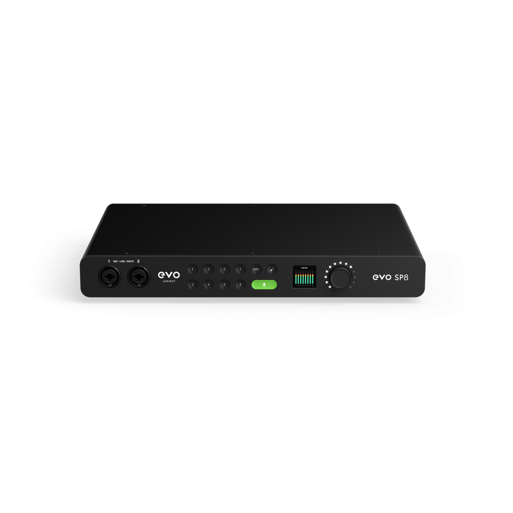 Audient EVO SP8 8 Channel Smart Microphone Preamp and AD/DA Converter