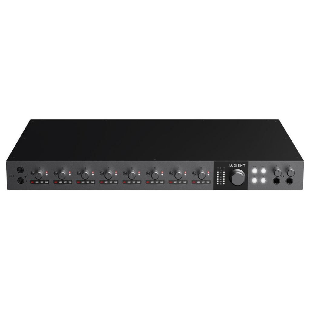 Audient iD48 rack-mountable 24 in 32 out Audio Interface
