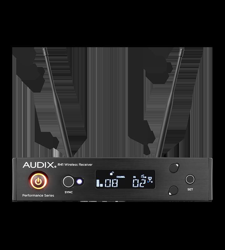 Audix AP41 Flute Wireless Microphone System R41 Diversity Receiver B60 Bodypack with ADX10FLP