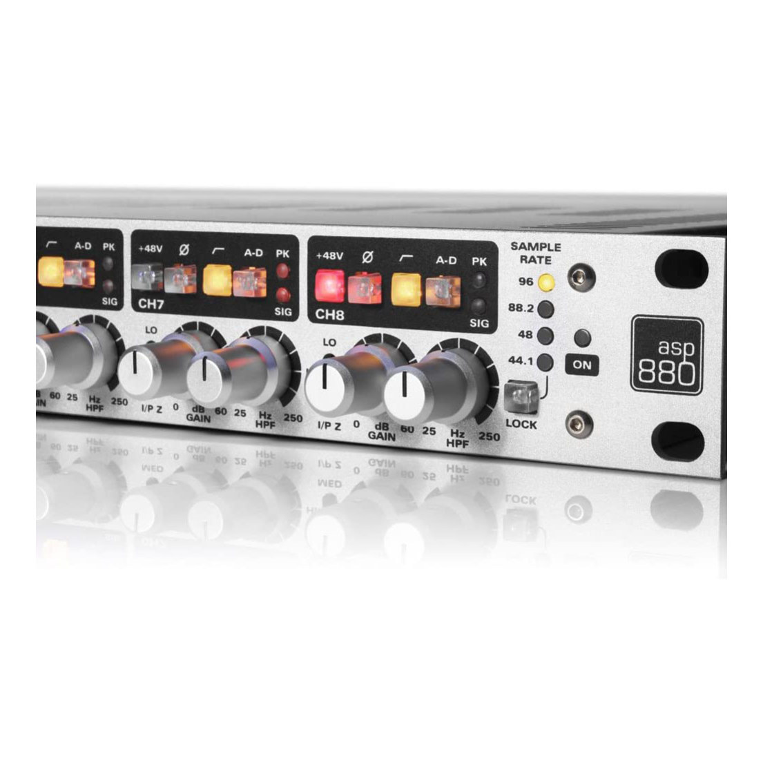Audient ASP880 8 Channel Mic Preamp with ADC