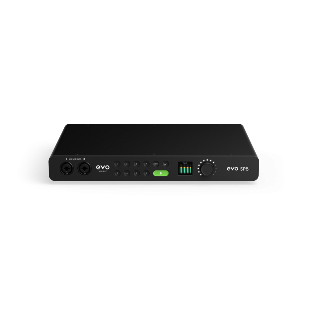 Audient EVO SP8 8 Channel Smart Microphone Preamp and AD/DA Converter
