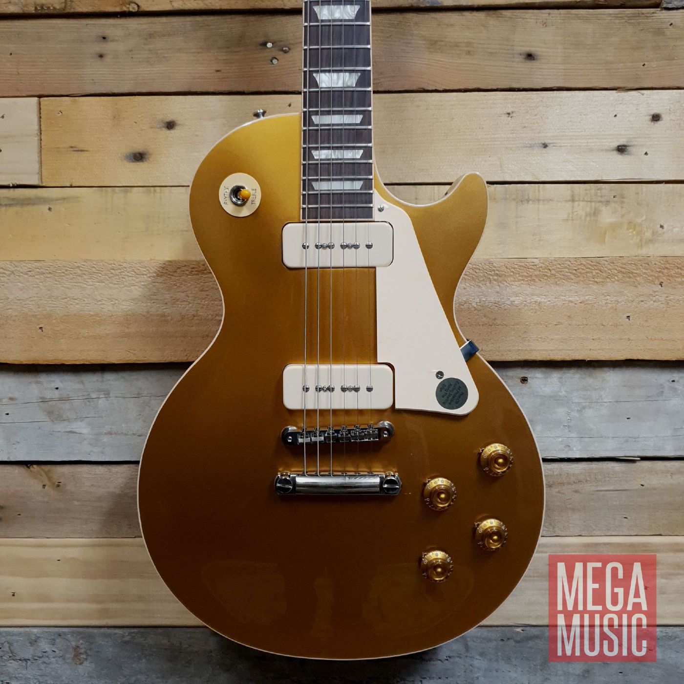 Gibson Les Paul Standard 50s Electric Guitar - P90 Gold Top