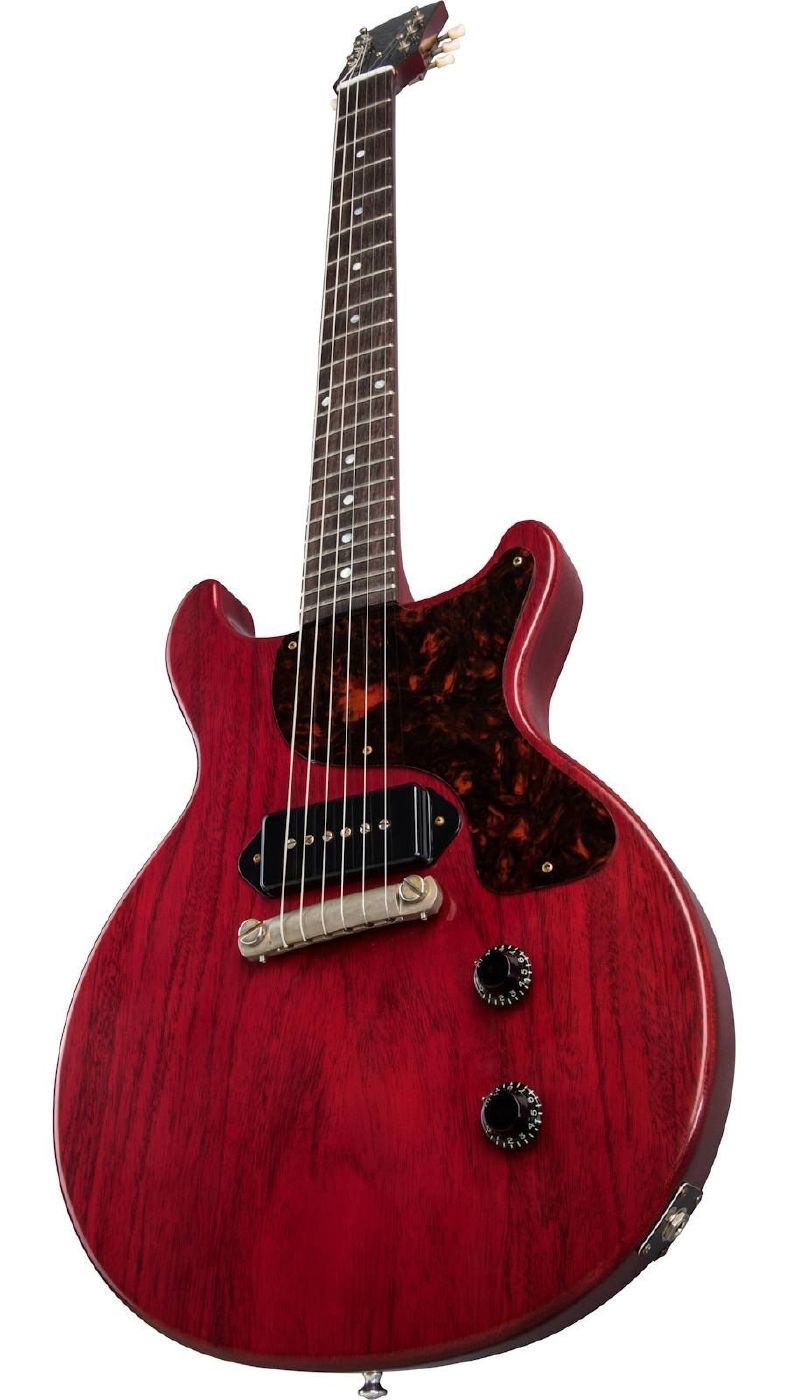 Gibson 1958 Les Paul Junior Double Cut Reissue Electric Guitar in VOS Cherry