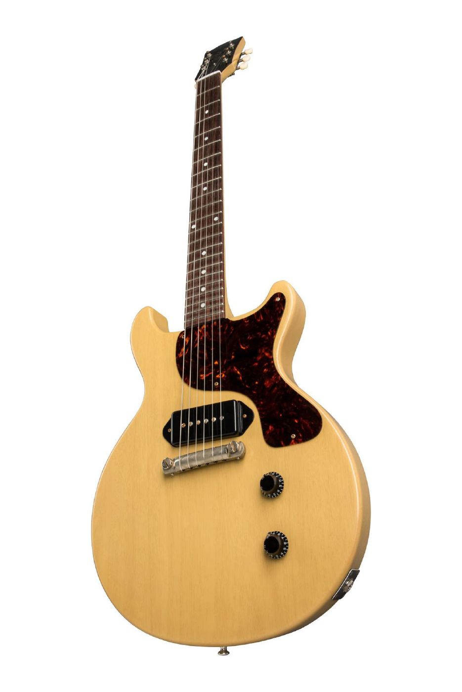 Gibson 1958 Les Paul Junior Double Cut Reissue Electric Guitar in TV Yellow