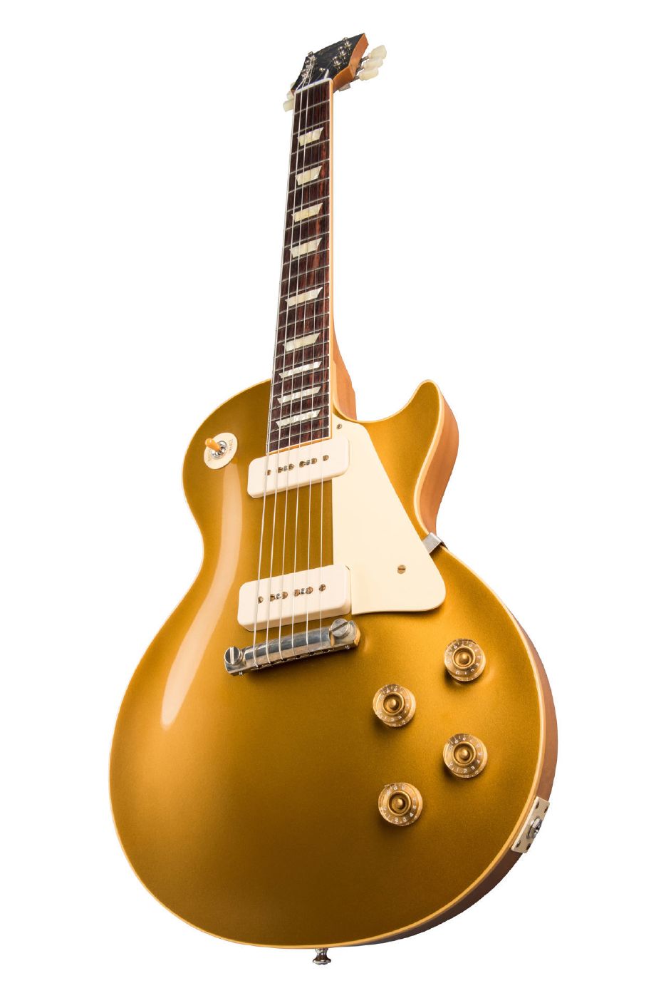 Gibson 1954 Les Paul Goldtop Reissue Electric Guitar in Double Gold