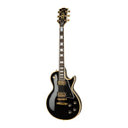 Gibson 1968 Les Paul Custom Reissue VOS Electric Guitar in Ebony Gloss