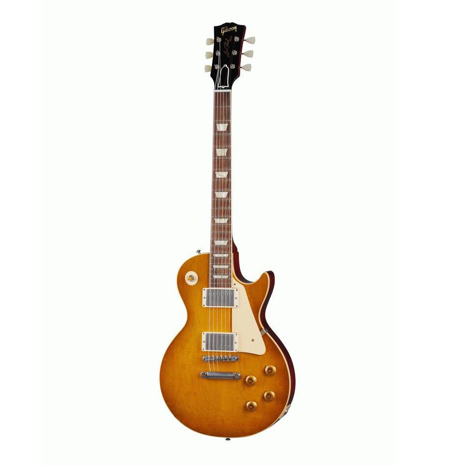 Gibson Murphy Lab 58' Les Paul Standard Light Aged Electric Guitar in Lemon Burst