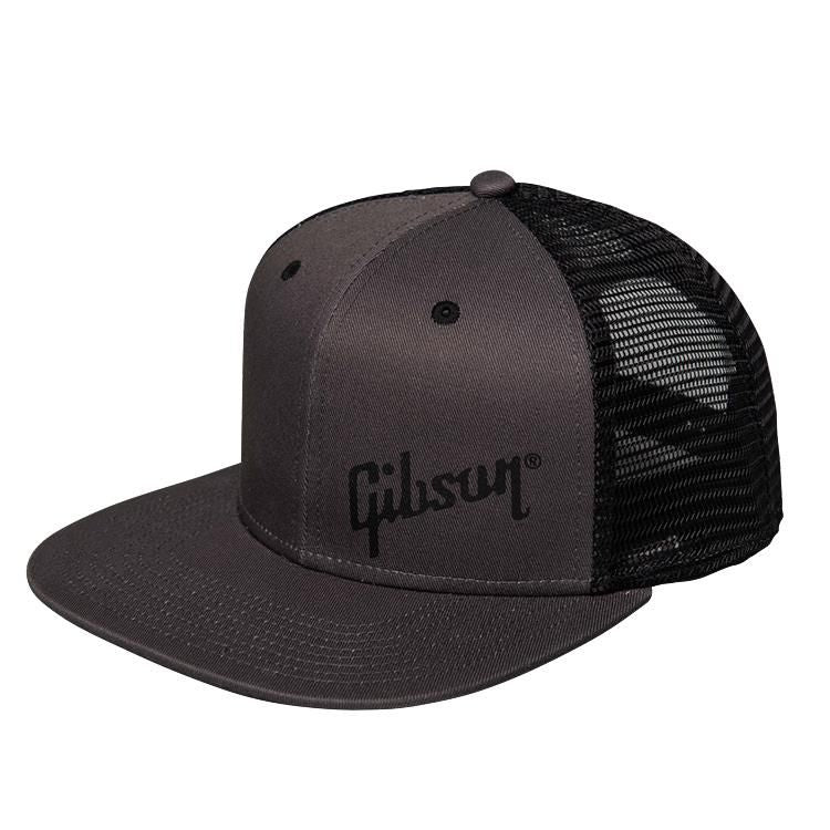 Gibson Charcoal Trucker Cap Snapback