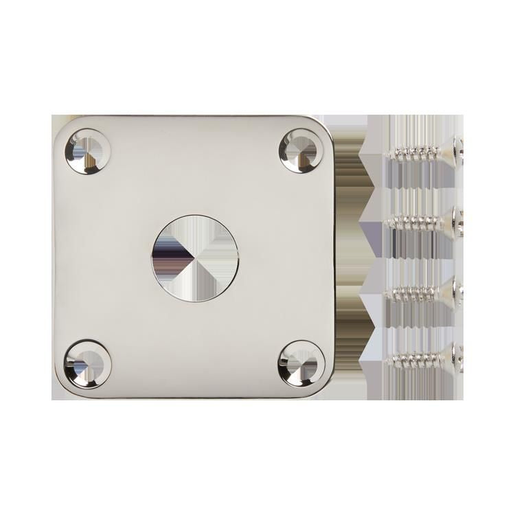 Gibson Metal Jack Plate in Nickel