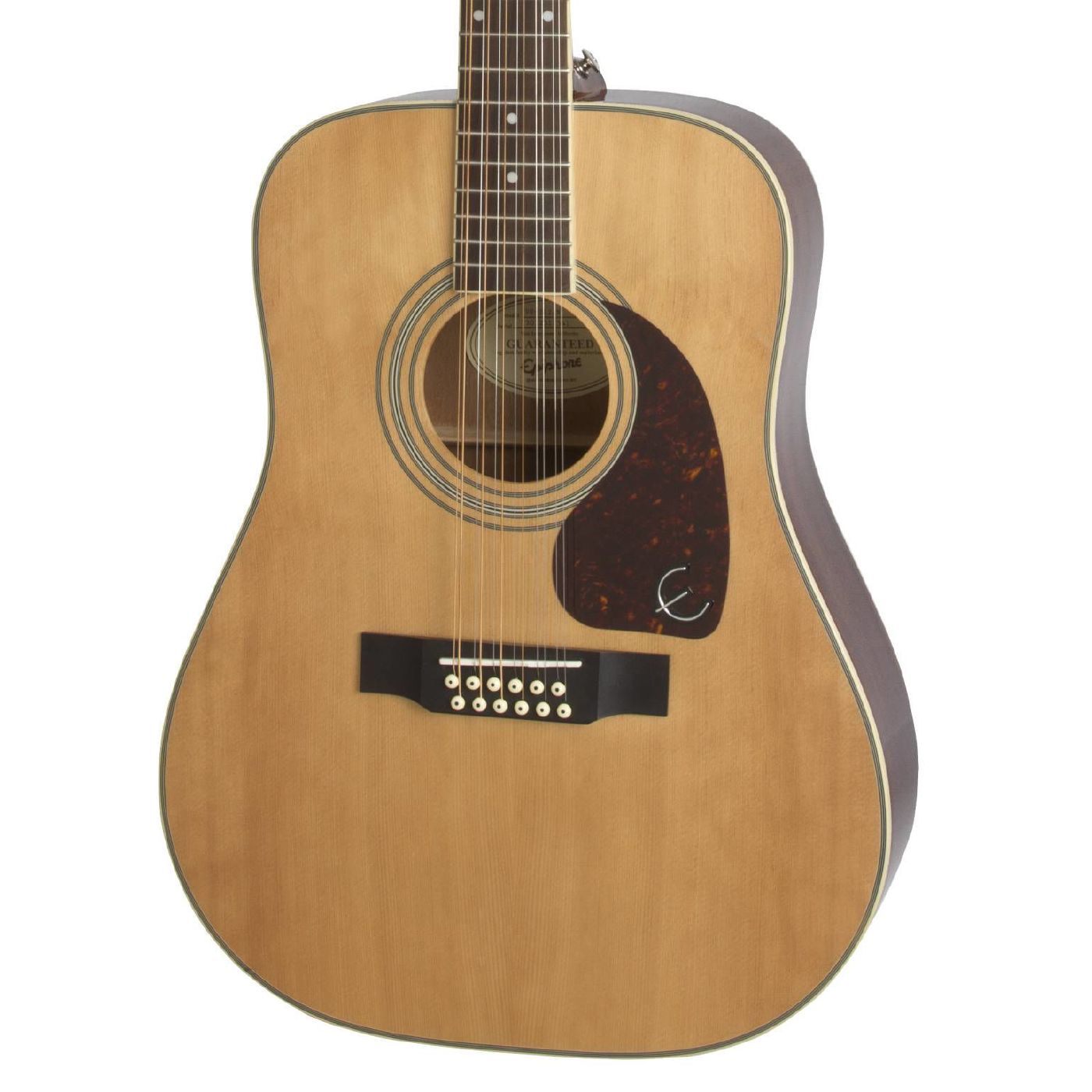 Epiphone DR-212 12-String Acoustic Guitar in Natural