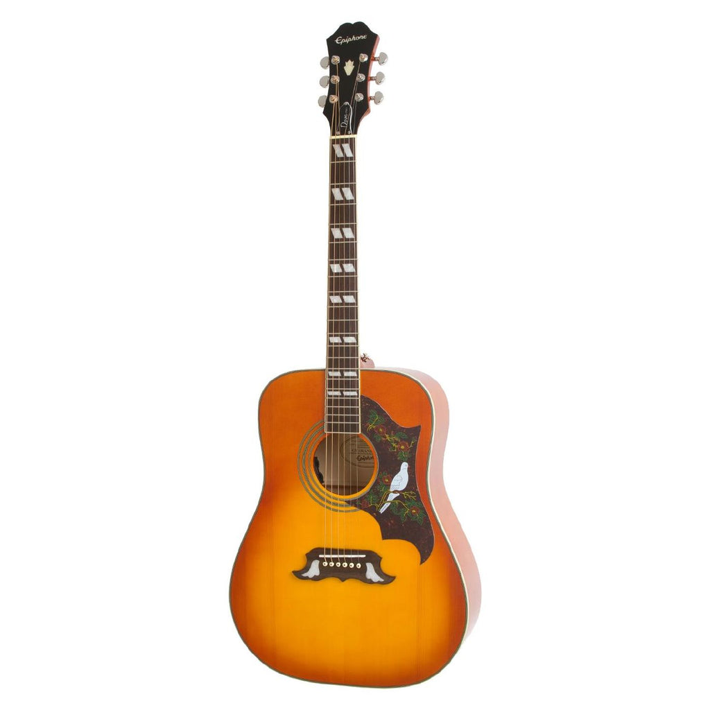 Epiphone Dove Pro Acoustic Guitar - Vintage Sunburst