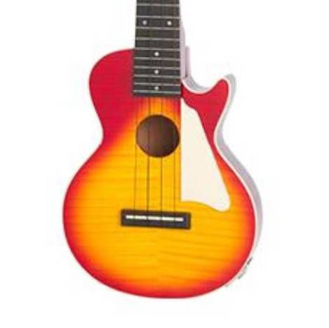 Epiphone Les Paul Tenor Ukulele in Heritage Cherry Sunburst