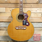 Epiphone EJ200SCE Acoustic Guitar Vintage Natural