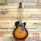 Epiphone EJ200SCE Acoustic Guitar Vintage Sunburst