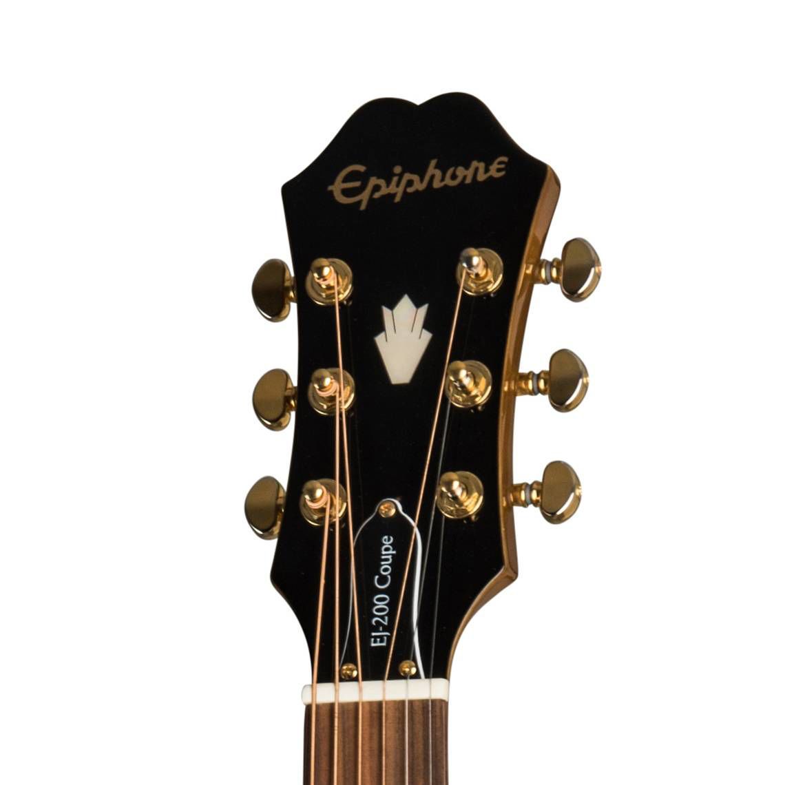 Epiphone EJ-200 Coupe Acoustic Guitar in Vintage Sunburst (EJ200)