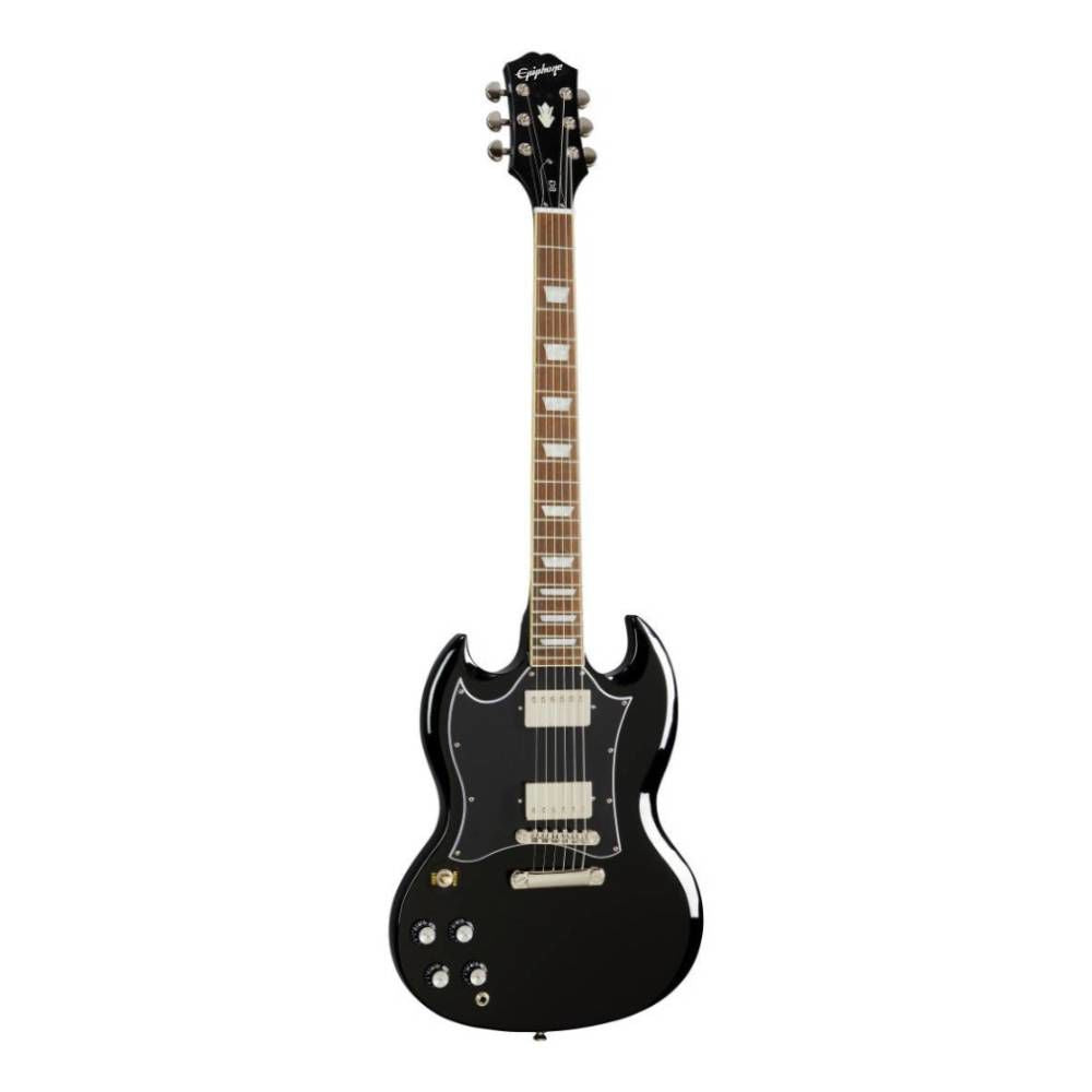 Epiphone SG Standard Left-Handed Electric Guitar in Ebony Black