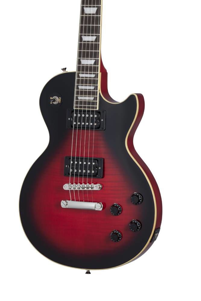 Epiphone Slash Les Paul Electric Guitar in Vermillion Burst with Hardcase