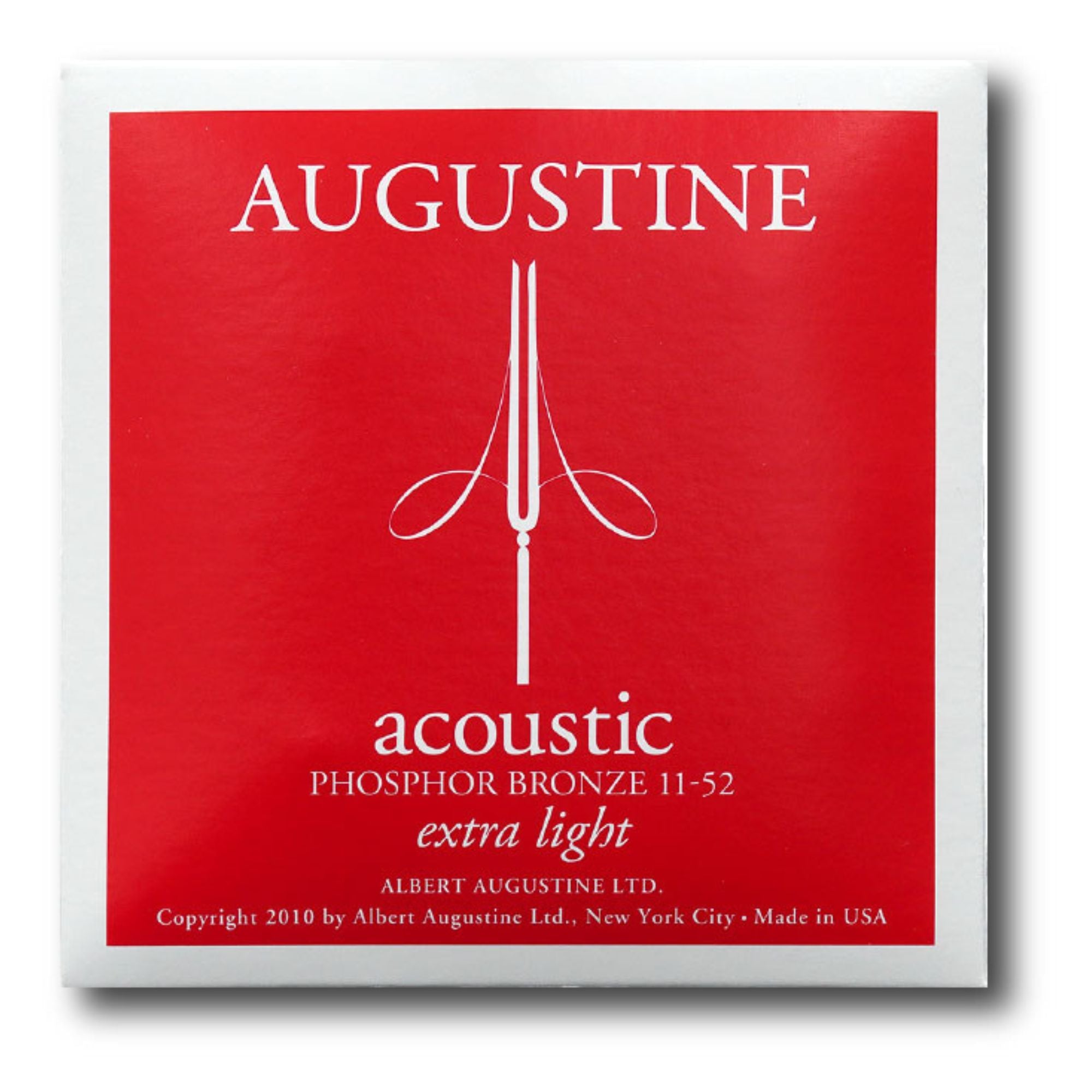 Augustine 11-52 Extra Light Phosphor Bronze Acoustic Guitar Strings