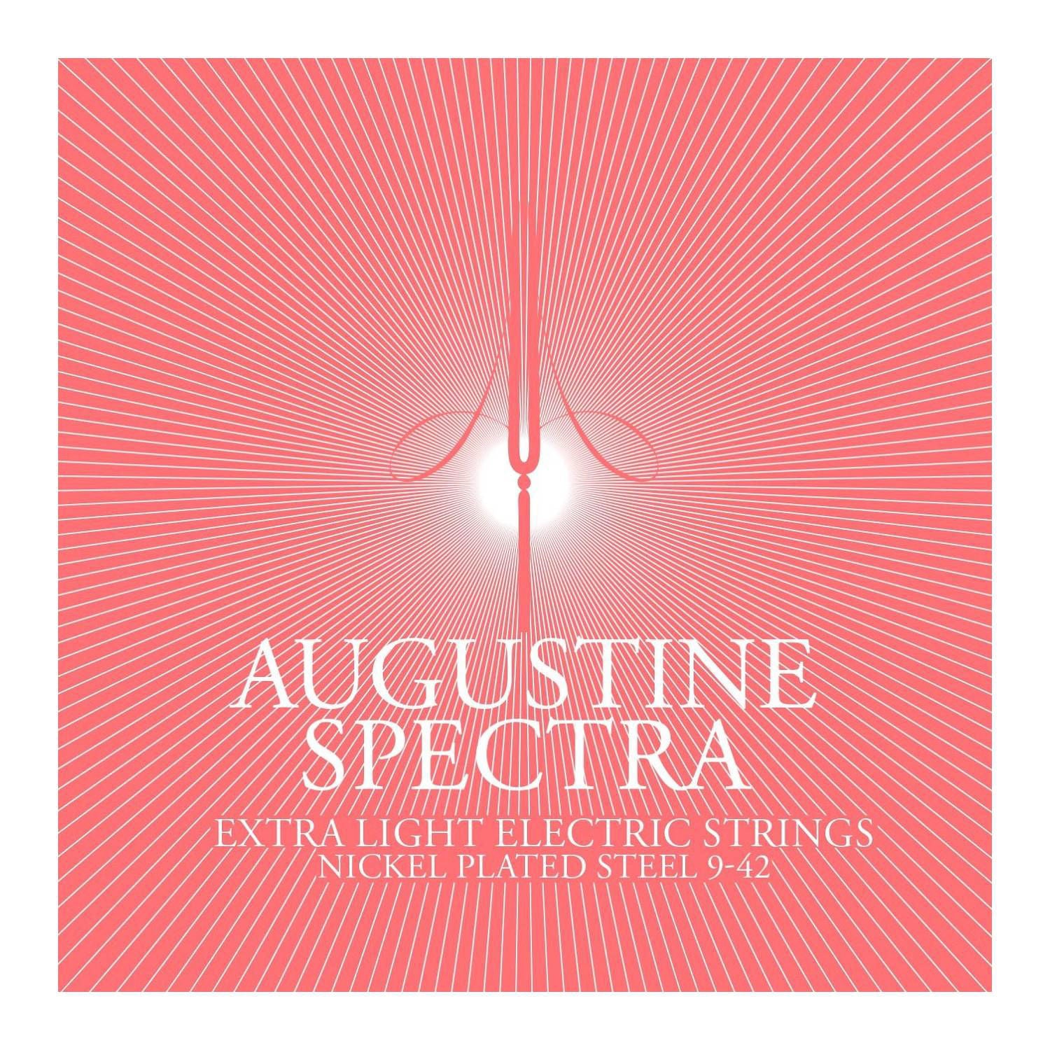 Augustine Spectra 9-42 Extra Light Nickel Plated Steel Electric Guitar Strings