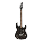 Ibanez GRX70QA TKS Electric Guitar Transparent Black Sunburst