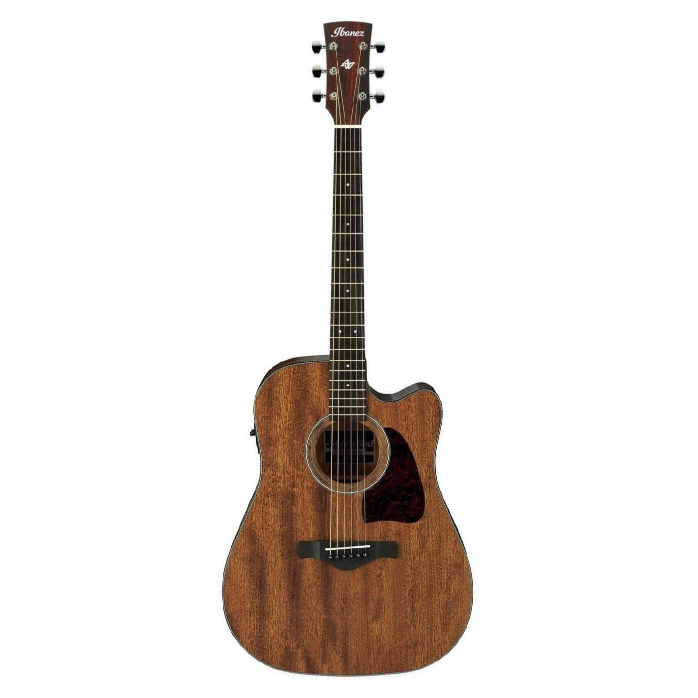 Ibanez AW54CE Artwood Deadnought Acoustic Guitar With Pick Up Mahogany - Open Pore Natural