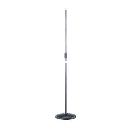 Tama MS200D microphone stand with straight round black base, sturdy metal construction, suitable for stage and studio use.