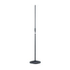 Tama MS200D microphone stand with straight round black base, sturdy metal construction, suitable for stage and studio use.