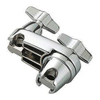 Tama MC5 Compact Clamp for drum hardware, featuring sturdy metal construction and adjustable design for secure mounting.