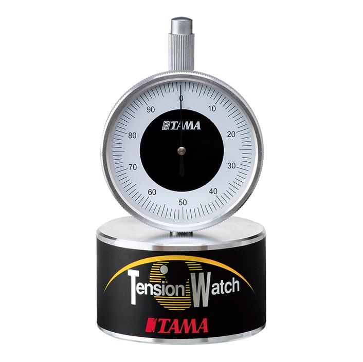 Tama TW100 Tension Watch for drum tuning, featuring a compact design and clear measurement display, brand Tama.