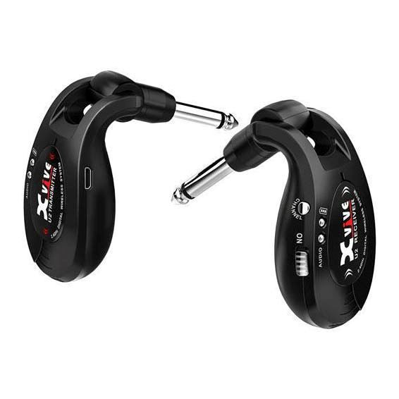 Xvive U2 Wireless Guitar System (2.4GHz) - Black