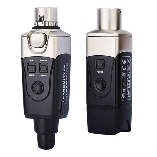 Xvive U3 Digital 2.4GHz Wireless Microphone System - Black