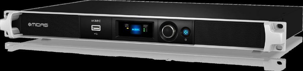 Midas M32C Digital Rack Mixer for Installed and Live Sound with 40 Input Channels and 25 Mix Buses