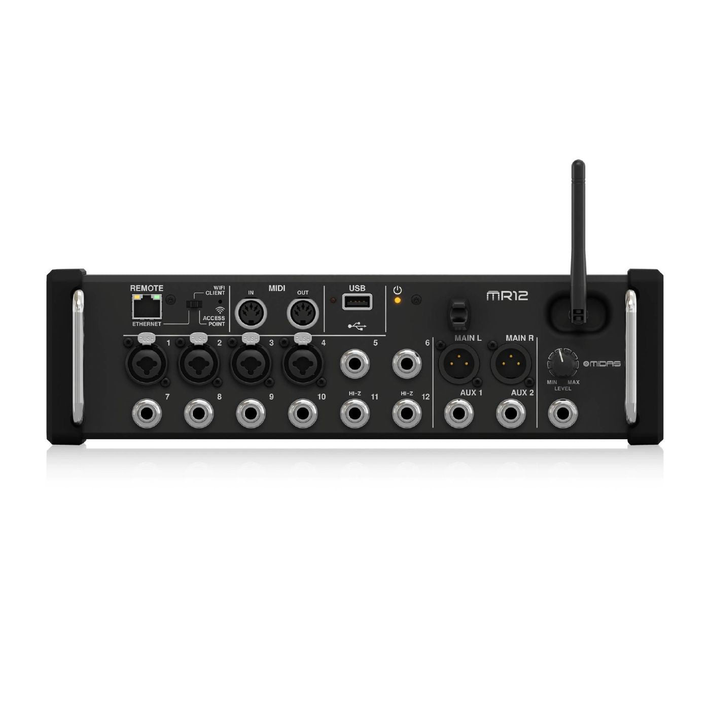 Midas MR12 12-Input Digital Mixer for iPad/Android Tablets