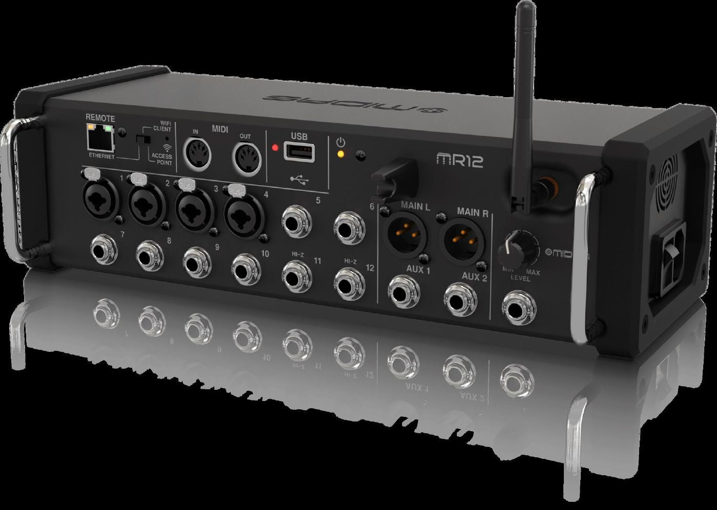 Midas MR12 12-Input Digital Mixer for iPad/Android Tablets