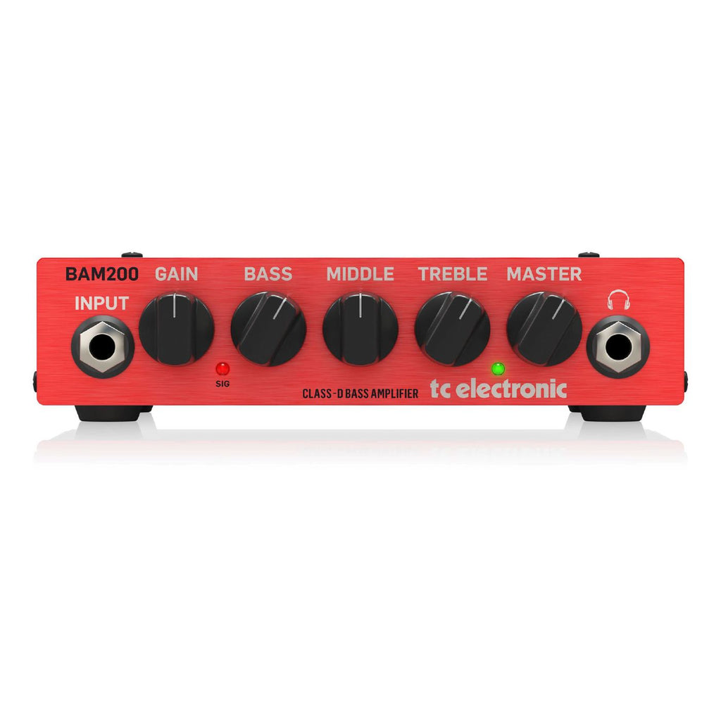 TC Electronic BAM200 Ultra-Compact 200-Watt Bass Head Amplifier