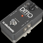 TC Electronic Ditto Stereo Looper Guitar Effects Pedal with Import / Export