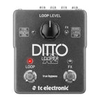 TC Electronic Ditto-X2 Stereo Dual Button Looping Guitar Effects Pedal