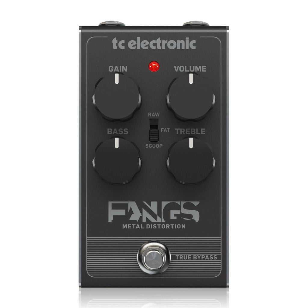 TC Electronic Fangs High Gain Distortion Guitar Effects Pedal