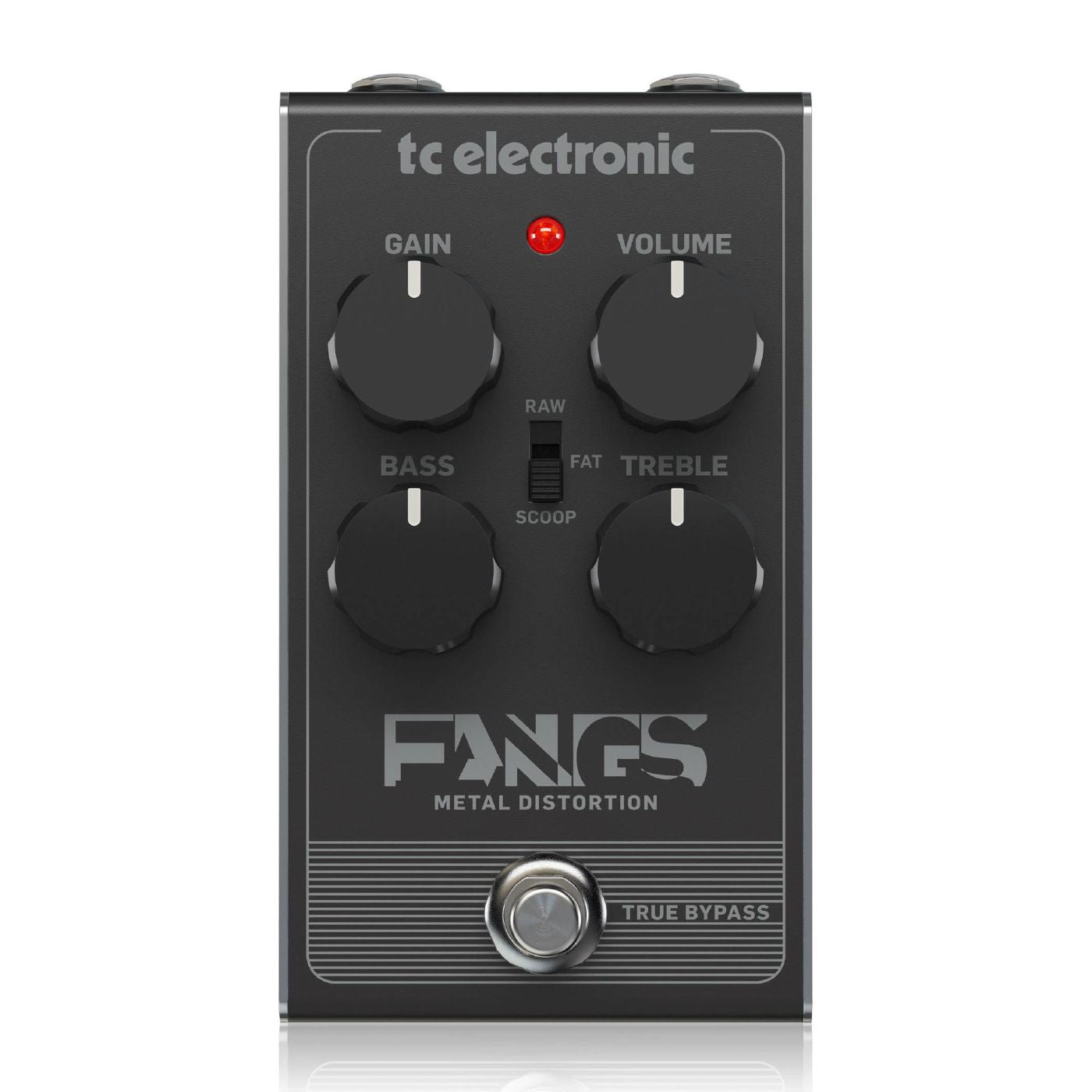 TC Electronic Fangs High Gain Distortion Guitar Effects Pedal