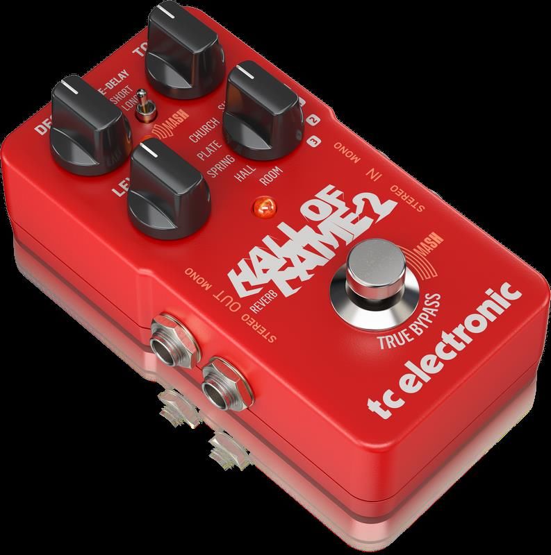 TC Electronic HOF-2 Hall of Fame Reverb 2 Guitar Effects Pedal