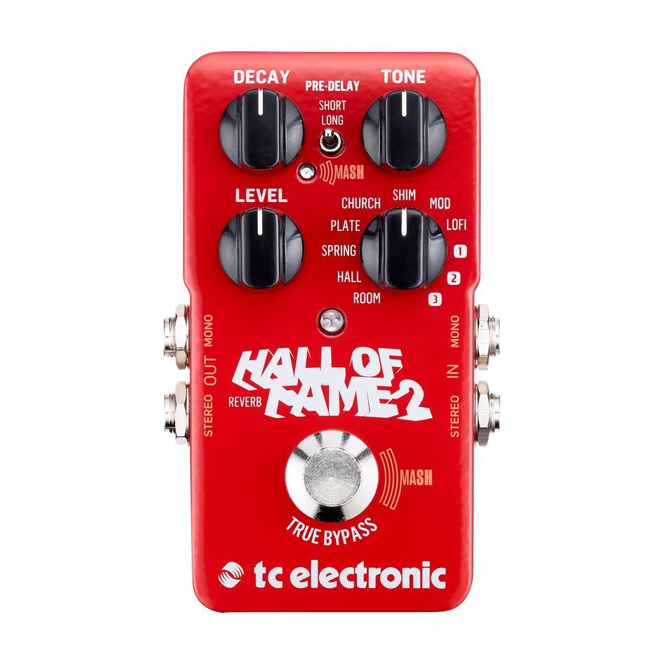 TC Electronic HOF-2 Hall of Fame Reverb 2 Guitar Effects Pedal
