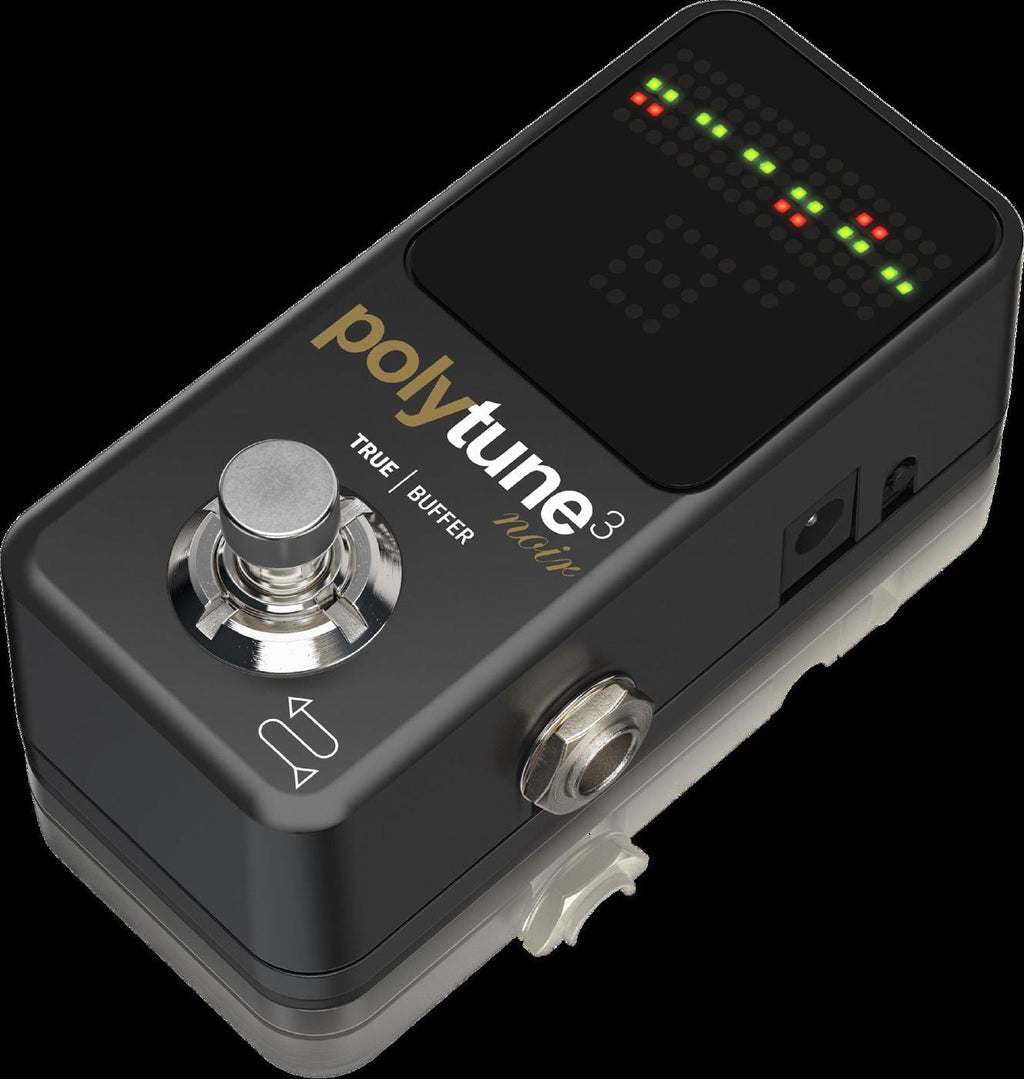 TC Electronic Polytune 3 Noir Mini Polyphonic Tuner - Black